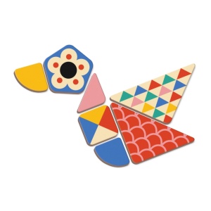 Magnetna Knjiga Slaganje Oblika: Tangram Avantura - Img 4