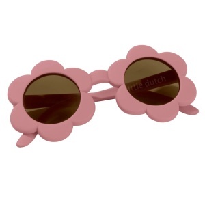 Okrugle dečije naočare za sunce - Flower Pink