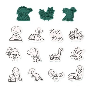Pečati Dinosaurusi - 15 Delova za Kreativnu Zabavu - Img 7