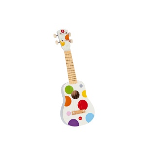Janod Confetti Drvena Ukulele Muzički Instrument - Img 2