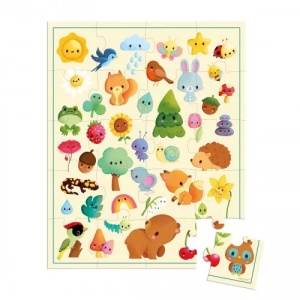 Kartonske Puzzle životinjice 20 velikih delova - Img 2