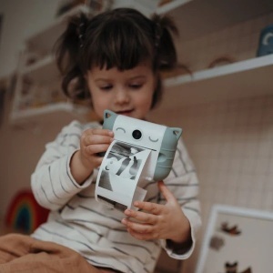 KidyWolf Instant Kamera sa Štampačem - Zelena - Img 2