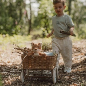 Plišana Lisica 15cm - Forest Friends: Umiljati drugar sa pecurkom - Img 7
