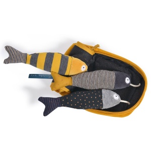 Plišane sardine sa aktivnostima - Les Moustaches - Img 5
