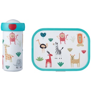 Set za ručak "Animal Friends" - Boca i kutija