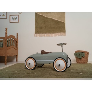 Dečija guralica Retro Roller - Little Dutch, maslinasta - Img 2