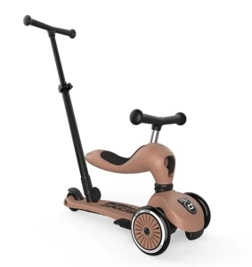 Highwaykick 1 Push and go - Mocha: Guralica sa Ručkom za Roditelje