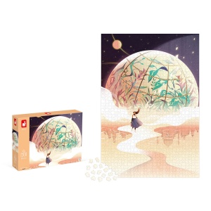 Janod Kartonske puzzle Put do snova 1500 delova - Img 3