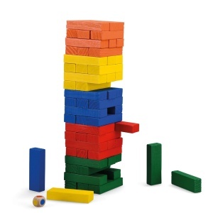Jenga društvena igra balansiranja