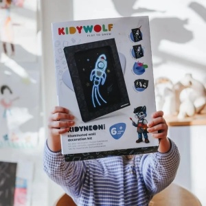 Kidy Wolf KIDYNEON PACK – Kreativni set za svetleću zidnu dekoraciju - Img 2