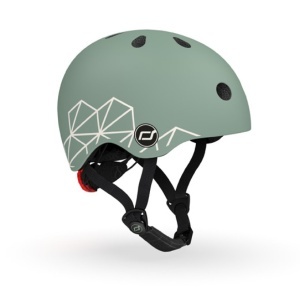 Scoot & Ride Kaciga - Green Line (XXS-S, 45-51cm)