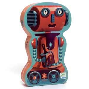 Slagalica "Robot Bob" - 36 delova u obliku robota