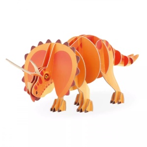 Dino 3D Slagalica Triceratops 32 dela 36cm - Img 4