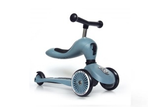 Highwaykick 1 - Steel: Stabilna Guralica i Trotinet za Decu