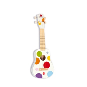 Janod Confetti Drvena Ukulele Muzički Instrument