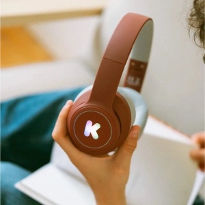 KidyWolf K-EARS – Slušalice za decu, Crvene - Img 2