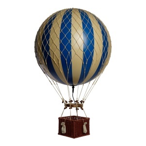 LED lampa Jules Verne balon - Plava