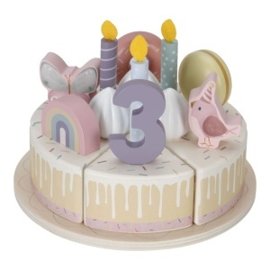 Little Dutch Drvena Rođendanska Torta, Pink