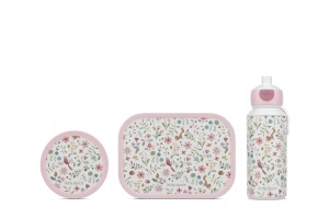 Set za užinu "Flower and Butterflies"