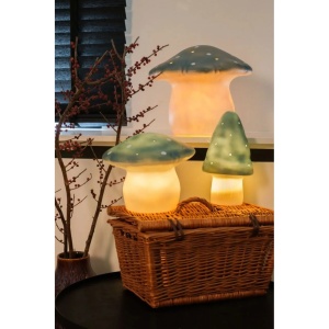 Srednja lampa – Pečurka, natural teal - Img 4