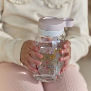 Flašica sa slamkom 450 ml, roze - Fairy Garden - Img 2