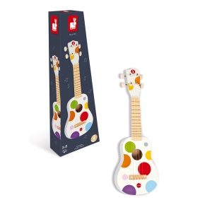 Janod Confetti Drvena Ukulele Muzički Instrument - Img 3