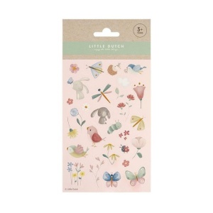 Little Dutch Stikeri Flowers and Butterflies - 27 kom