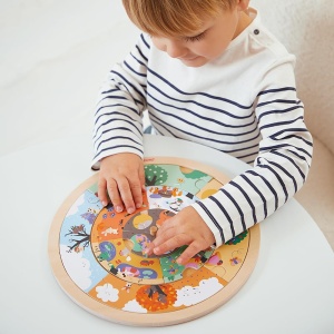 Puzzle Opažanja Vreme Godišnja Doba Bašta - Img 2