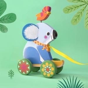 Drvena Igračka na Povlačenje - Koala Otto - Img 2