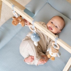 Drveni Baby Gym "Forest Friends": Učenje i Zabava za Najmlađe - Img 6