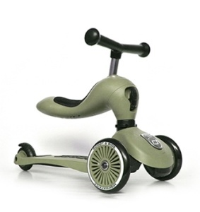 Highwaykick 1 Trotinet Guralica Olive - Prirodna Stabilnost!