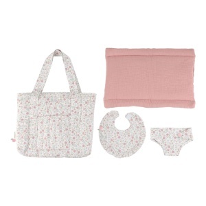 Little Dutch Torba za Presvlačenje Lutke - Soft Flowers - Img 3