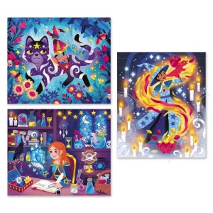 Magic School 3 Slike za Pozlatu - Kreativni Set za Decu - Img 2