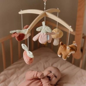 Muzička vrteška za krevetac Fairy Garden - Umirujuće melodije za bebe - Img 2