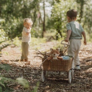 Plišana Lisica 15cm - Forest Friends: Umiljati drugar sa pecurkom - Img 5