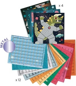 Djeco Kreativni Set Mozaik: Svemirska Bitka - Img 3