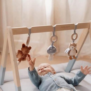 Drveni Baby Gym "Forest Friends": Učenje i Zabava za Najmlađe - Img 3