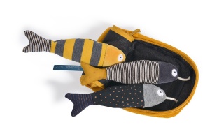 Plišane sardine sa aktivnostima - Les Moustaches - Img 2