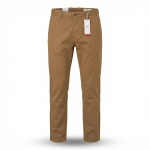 s.Oliver W31 L32 pantaloni bărbați chino maro camel casual clasic NOI