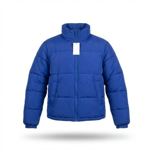Cropp S geacă groasă bărbați jachetă matlasată puffer albastru electric 104AT NOUA