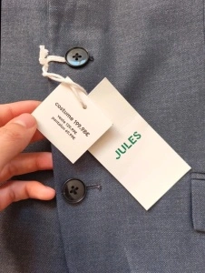 Jules sacou bărbați blazer elegant office gri
