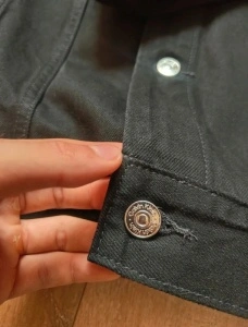 Calvin Klein Jeans geacă blugi bărbați jachetă denim negru