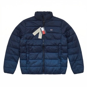 Tommy Jeans S geacă bărbați jachetă matlasată albastru marin casual NOUA