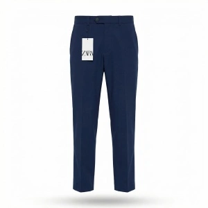 ZARA W29 pantaloni bărbați slim fit bleumarin eleganți costum 1564 NOI