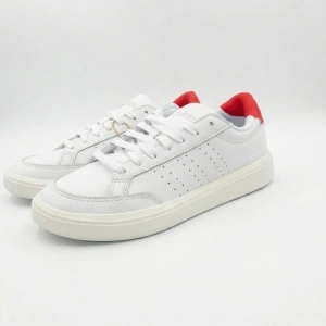 Adidas EUR 36 2/3 Nova Court sneakers femei pantofi sport alb roșu casual GX1758 NOI