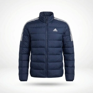 Adidas XS ESS DOWN JACKET geacă puf bărbați jachetă iarnă matlasată bleumarin GH4594 NOUA
