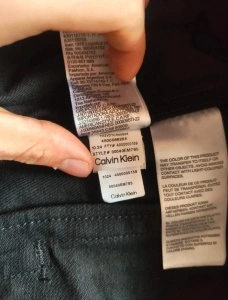Calvin Klein Jeans geacă blugi bărbați jachetă denim negru