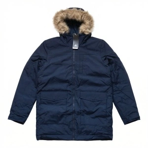 Adidas S M Paveric Fur Par geacă bărbați jachetă parka bleumarin iarnă IX8887 NOUA