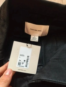 Calvin Klein Jeans M geacă blugi bărbați jachetă denim negru