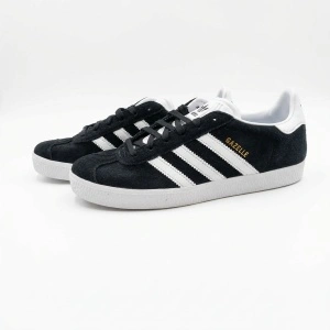Adidas EUR 38 Gazelle J sneakers femei pantofi sport negru piele intoarsa casual BB2502 NOI